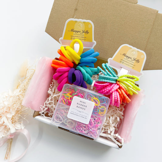 Daycare Happy Colour Hair Ties Bunble