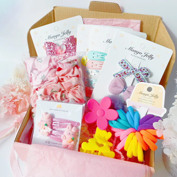 Kids Hair Tie Surprise Jumbo Hamper Box
