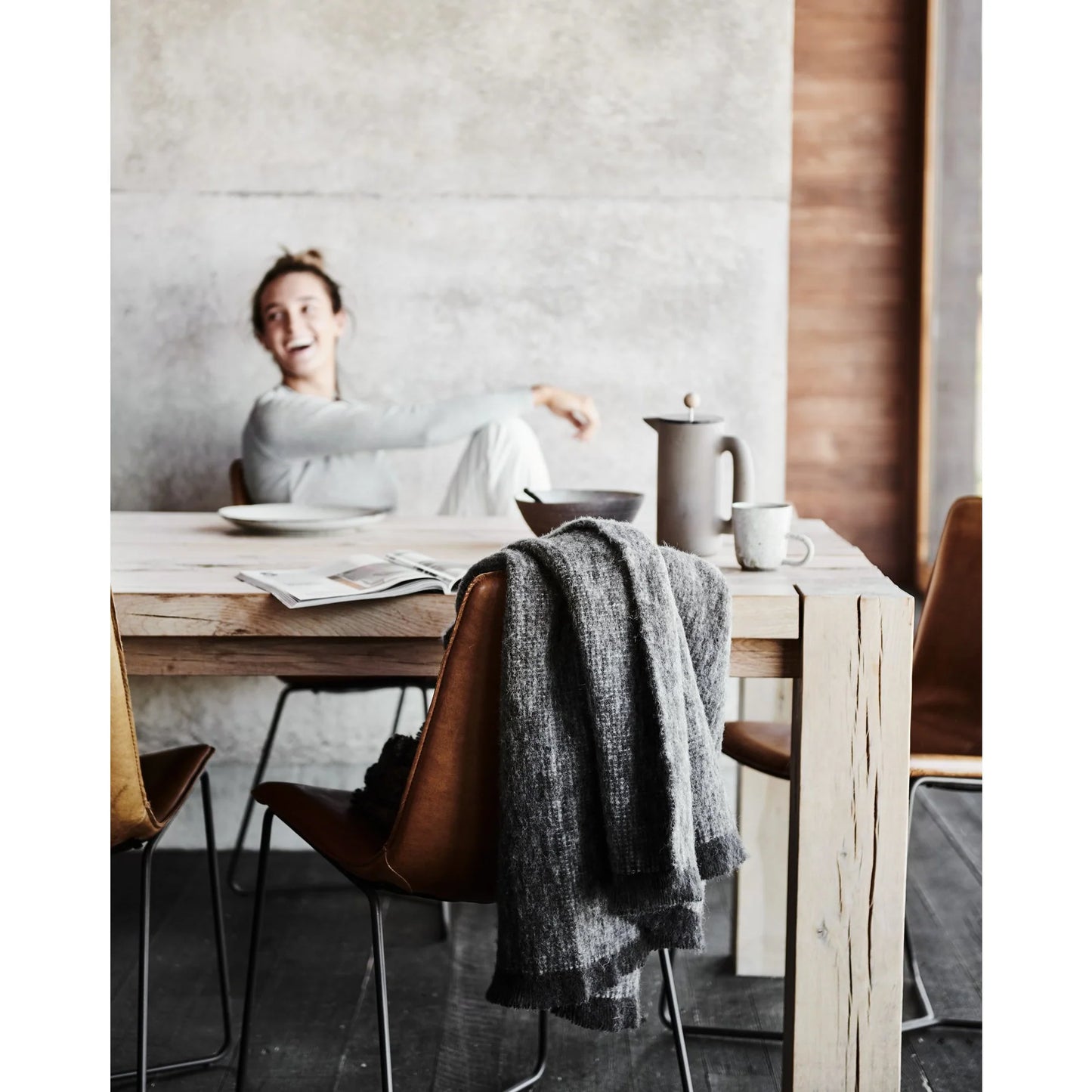 Alpaca Throw by St Albans Pepper