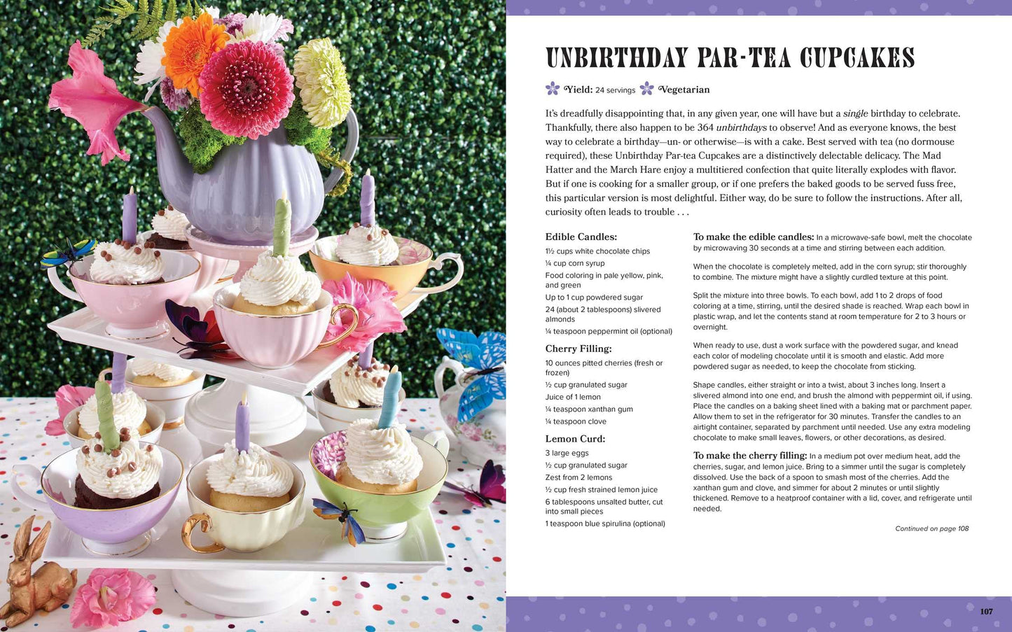 Alice in Wonderland The Official Cookbook By Elena Craig & S.T Bende