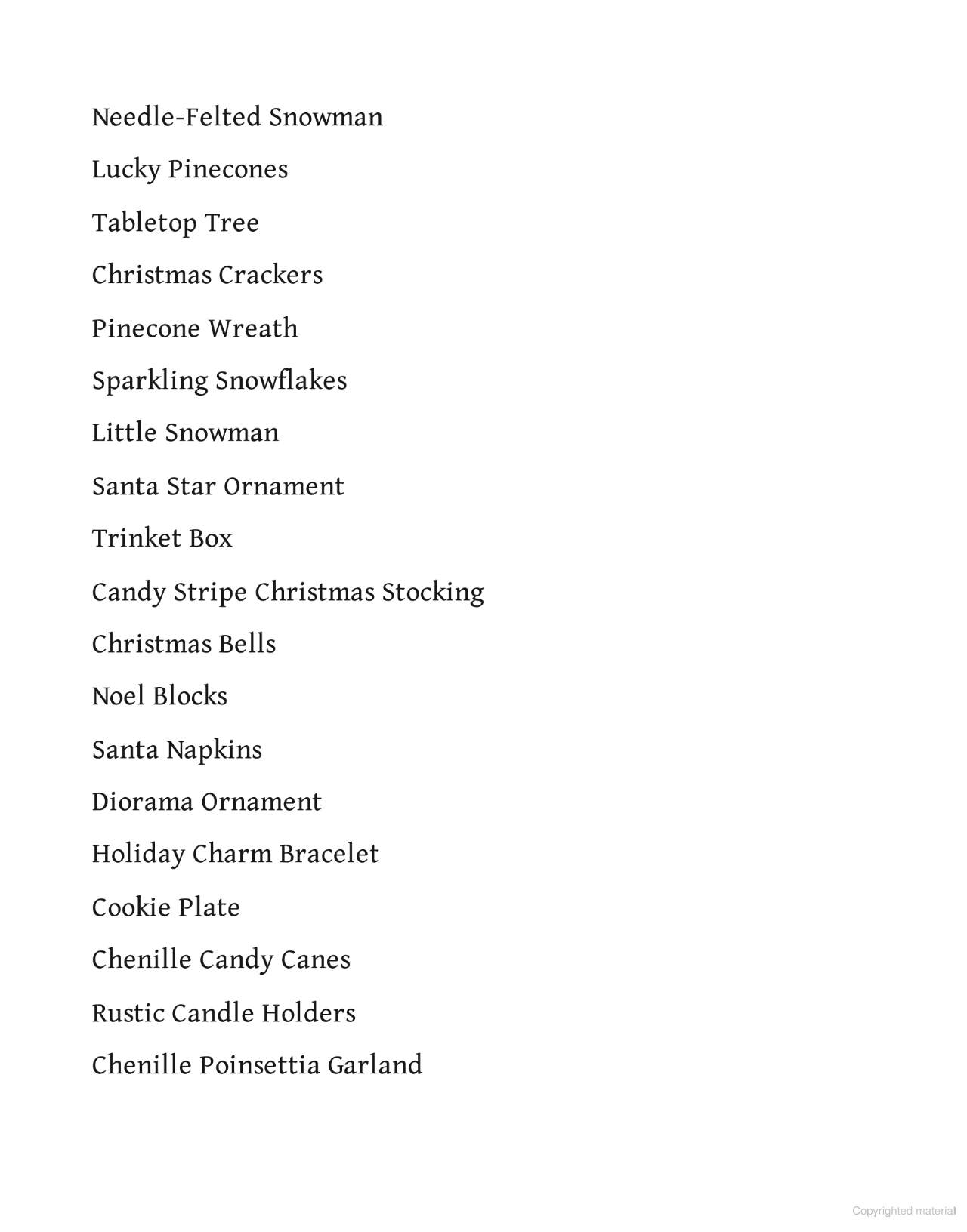 Handcrafted Christmas Ornaments, Decorations, and Cookie Recipes to Make at Home By Susan Waggoner