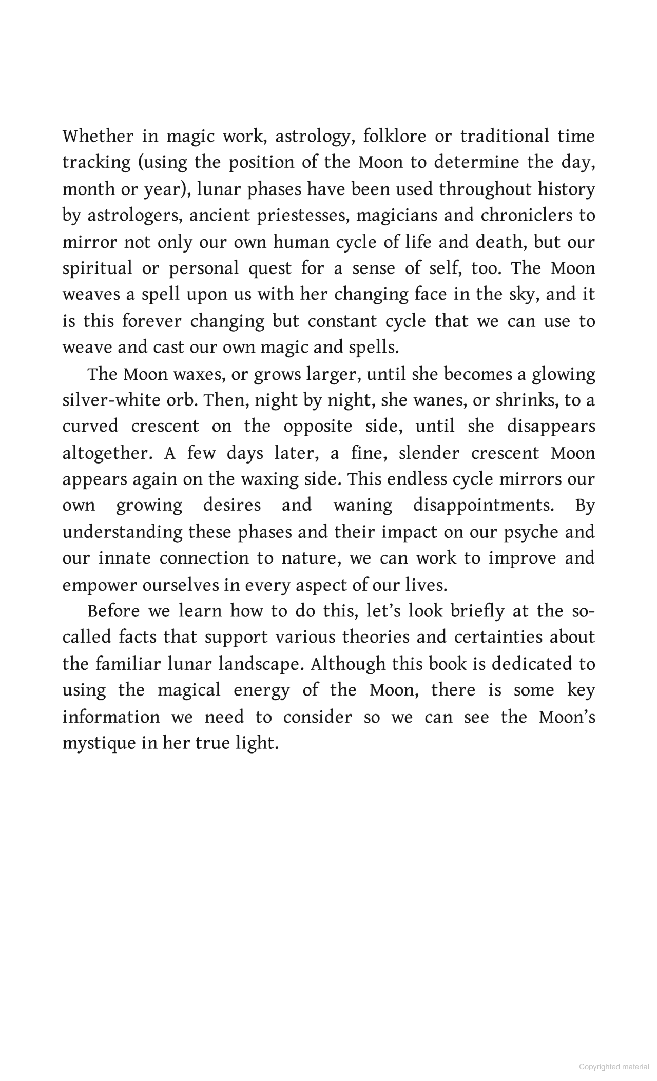 The Little Book of Moon Magic Working with the power of the lunar cycles By Sarah Bartlett
