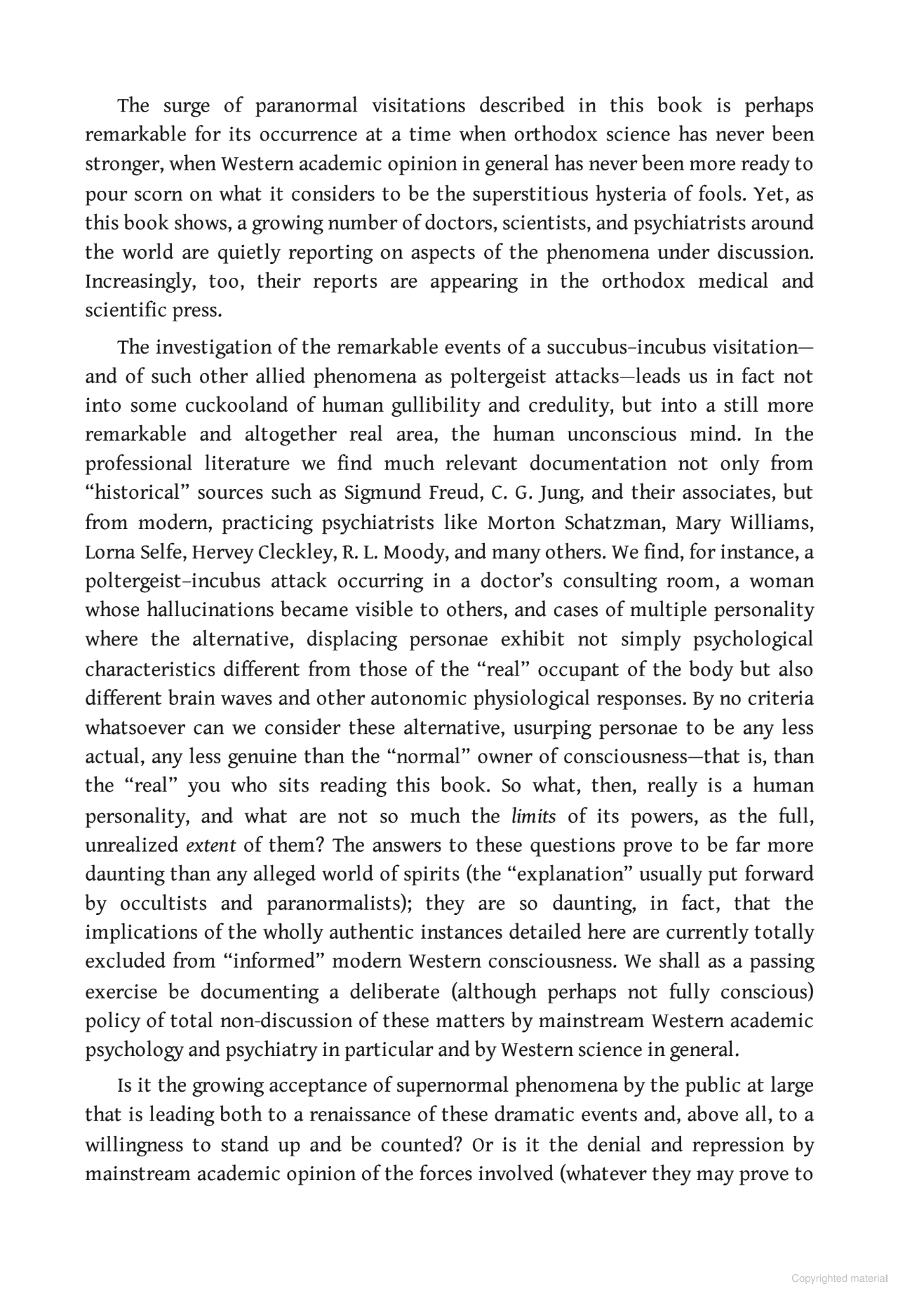 The Origins of Psychic Phenomena By Stan Gooch