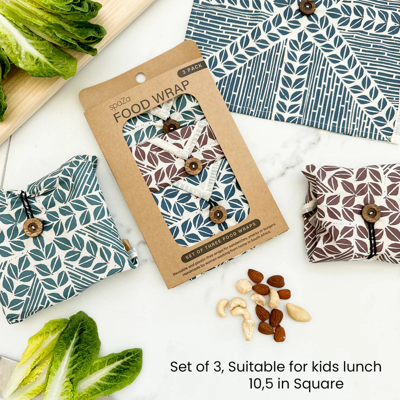 Food Wrap Covers Set of 3