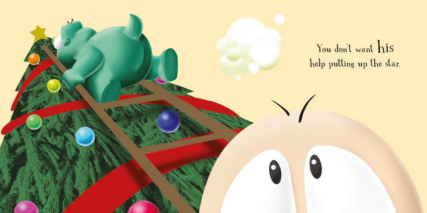 There is a Monster Under My Christmas Tree Who Farts By Tim Miller