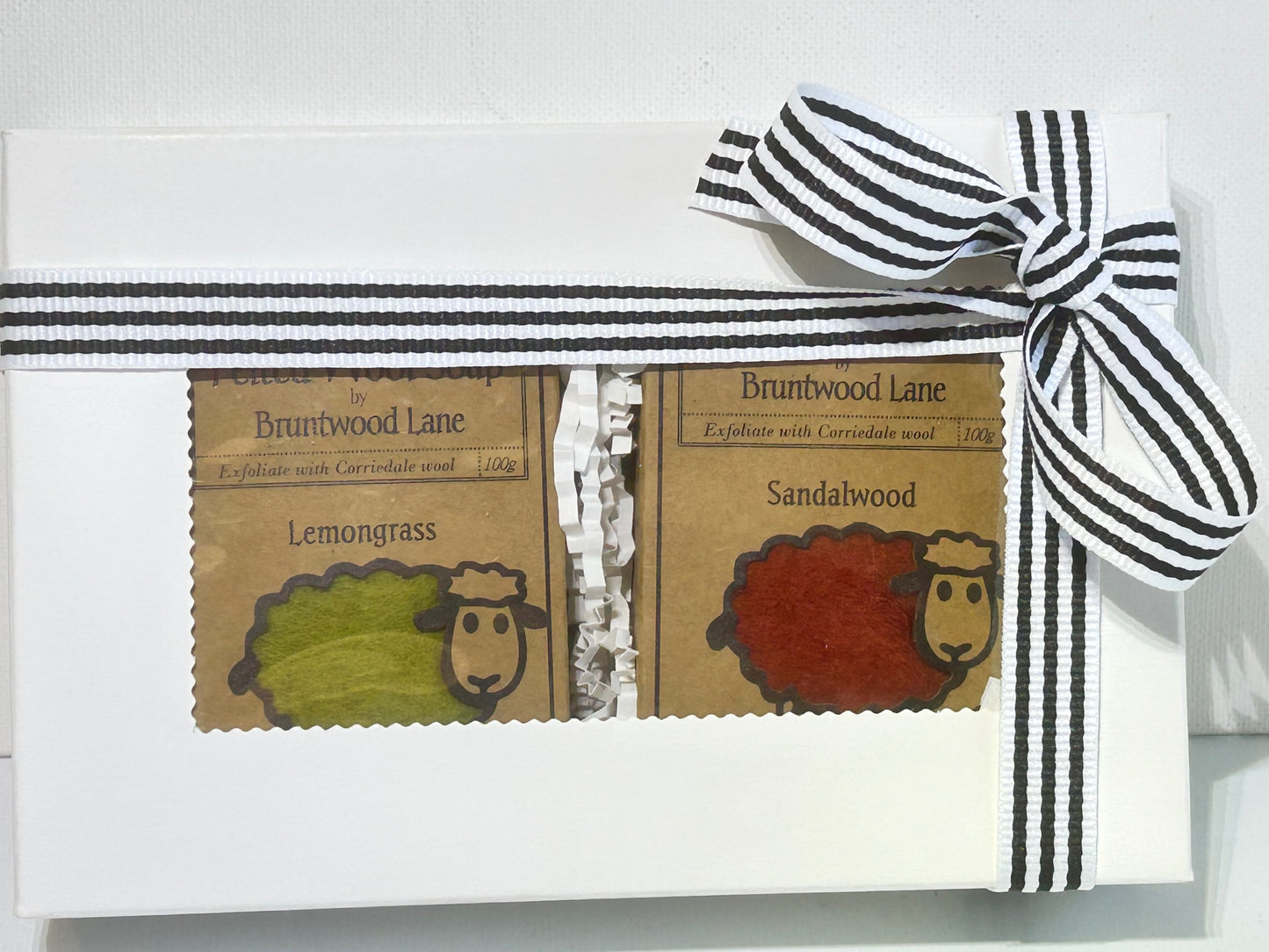 Felted Wool Soap Bar Workers 2 Pack Gift Set