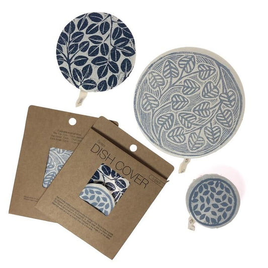 set of 3 mini dish food covers cotton fair trade made in south africa