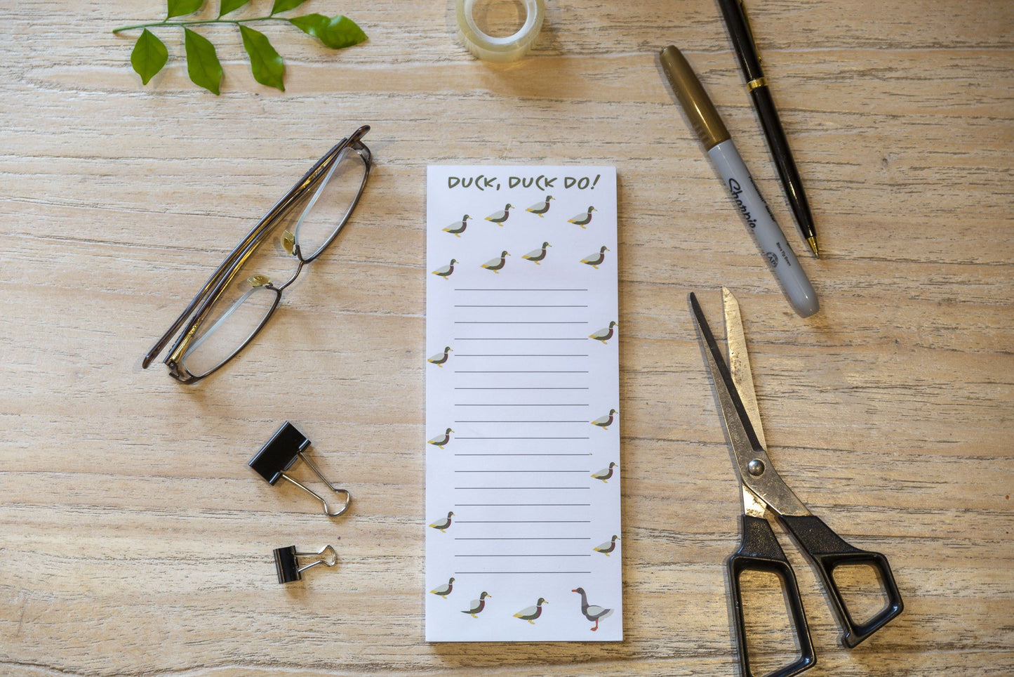 duck stationery paper note pad