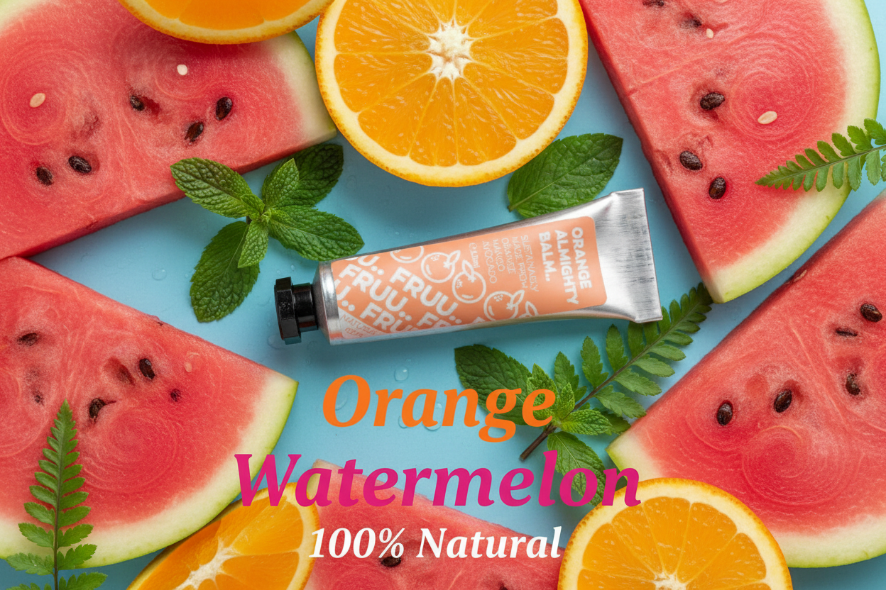 Orange Hand Cream, Natural, Sustainable, moisturising
