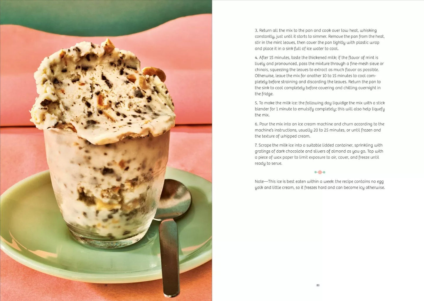 La Grotta: Ice Creams and Sorbets A Cookbook By  Kitty Travers