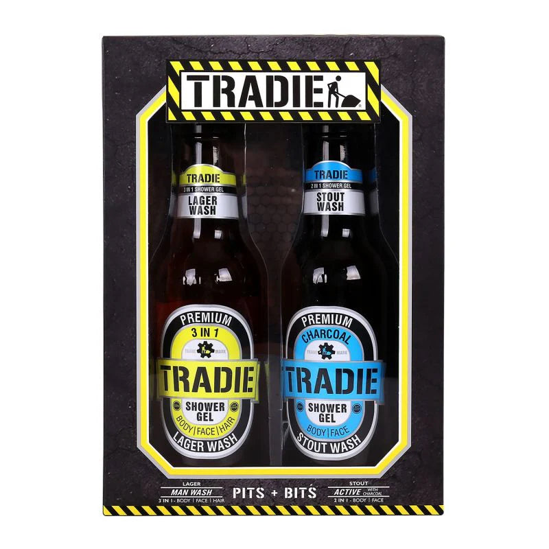 Tradie Body Wash Beer Bottle 2 Pack