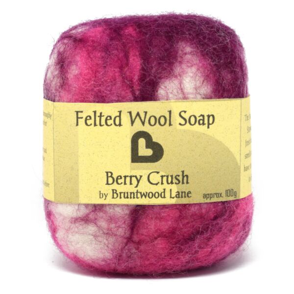 Felted Wool Soap Bar 100g