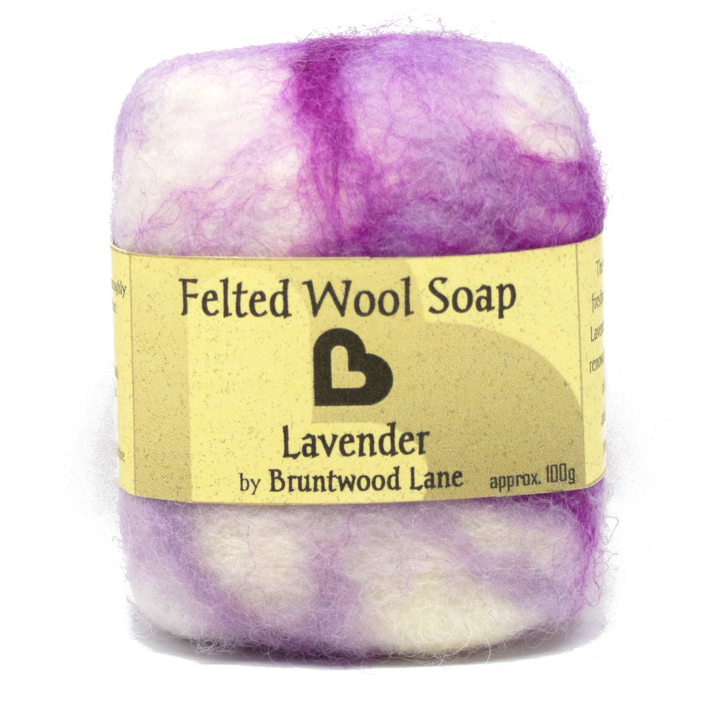 Felted Wool Soap Bar 100g