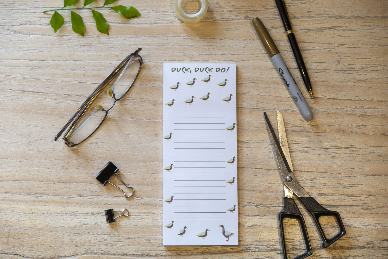 duck stationery paper note pad
